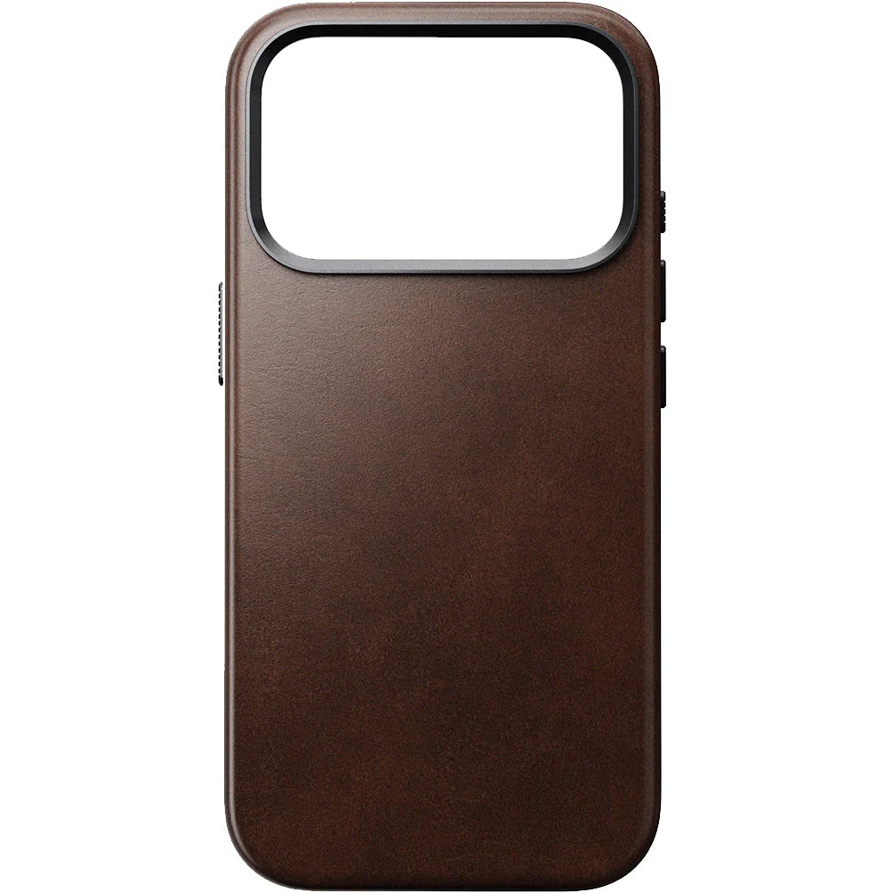 Leder Handyhülle für iPhone 17 Pro mit MagSafe, Traditional Leather Case Horween Series, Rustikal Braun - Image 2
