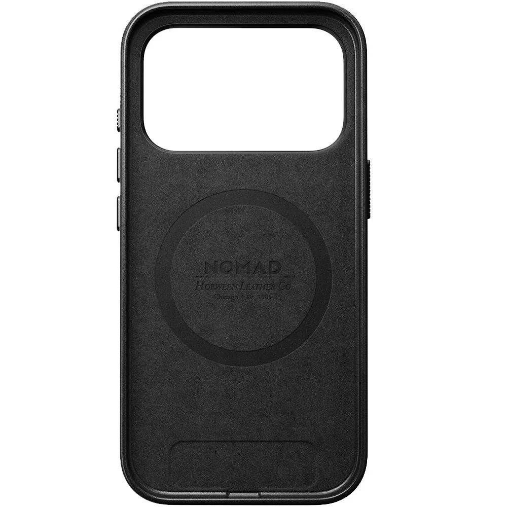 Leder Handyhülle für iPhone 17 Pro mit MagSafe, Traditional Leather Case Horween Series, Schwarz - Image 5