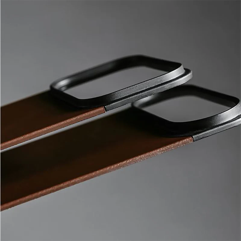 Leder Handyhülle für iPhone Air mit MagSafe, Traditional Leather Case Horween Series, Braun - Image 10