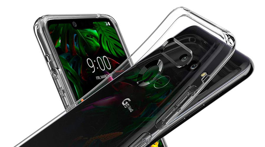 Schutzhülle Spigen Liquid Crystal für LG G8 ThinQ transparent - Image 9