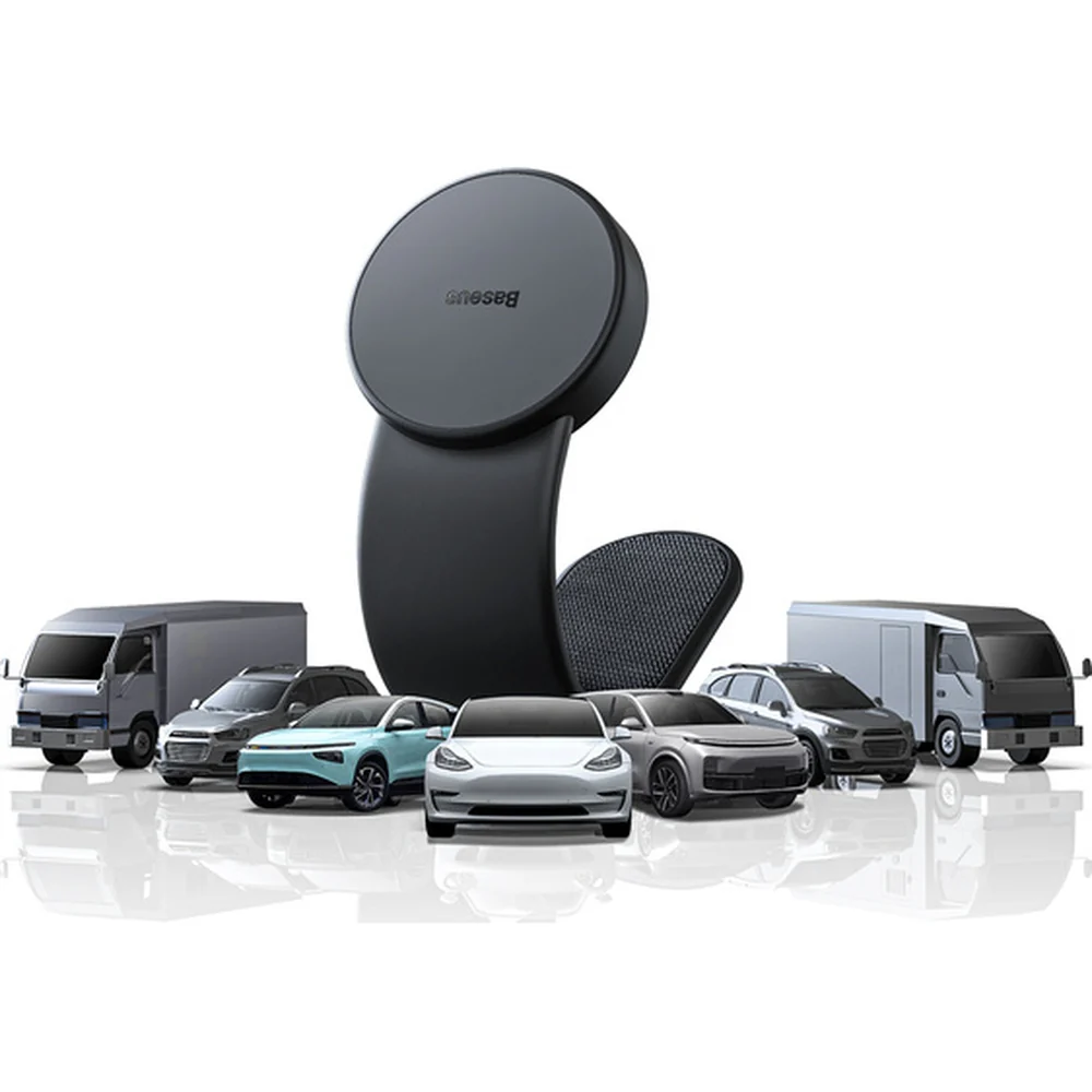 Magnetische Autohalterung für Handy zur Befestigung am Lüftungsgitter Baseus PrimeTrip C02, Schwarz - Image 6