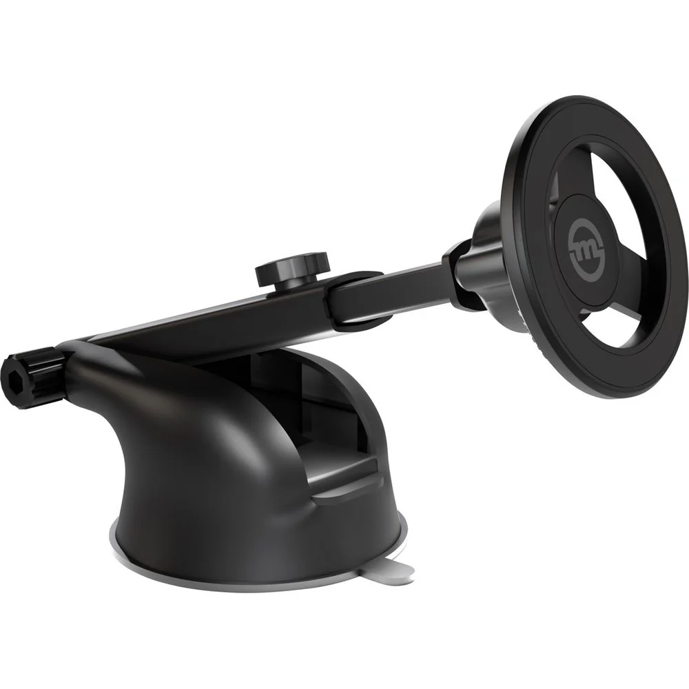 Magnetische Autohalterung für Windschutzscheibe / Armaturenbrett mit MagSafe, Mobile Origin MO8, Schwarz - Image 2
