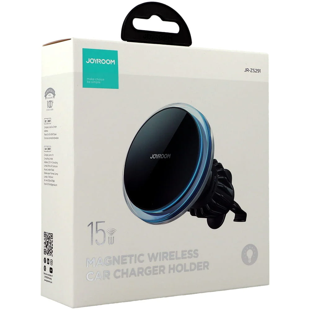 Magnetische Handy-Halterung für das Lüftungsgitter, Joyroom JR-ZS291, 15W, Schwarz - Image 15