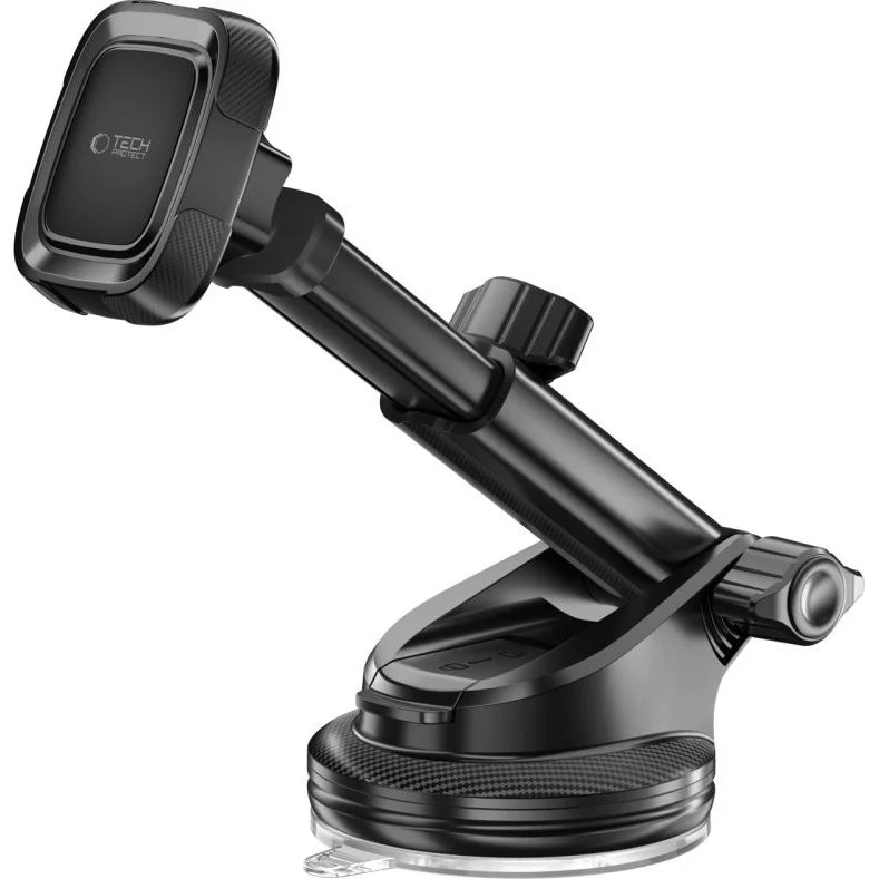 Magnetische Handy-Halterung für Lüftungsgitter / Cockpit / Windschutzscheiben, Tech-Protect N59, mit MagSafe, Schwarz - Image 3
