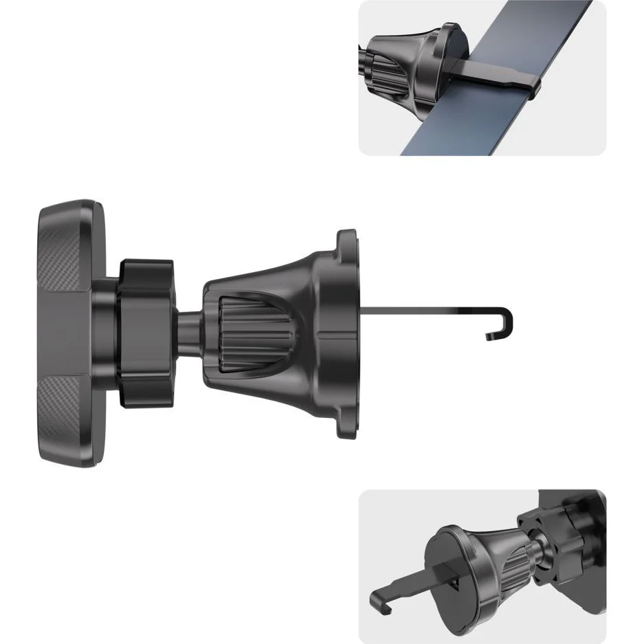 Magnetische Handy-Halterung für Lüftungsgitter / Cockpit / Windschutzscheiben, Tech-Protect N59, mit MagSafe, Schwarz - Image 7