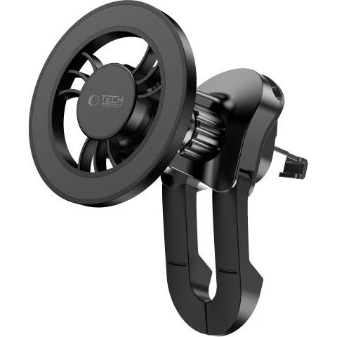 Magnetische Handy-Halterung für Lüftungsgitter, Tech-Protect N56 Magnetic Stable Vent Car Mount, mit MagSafe, Schwarz - Image 3