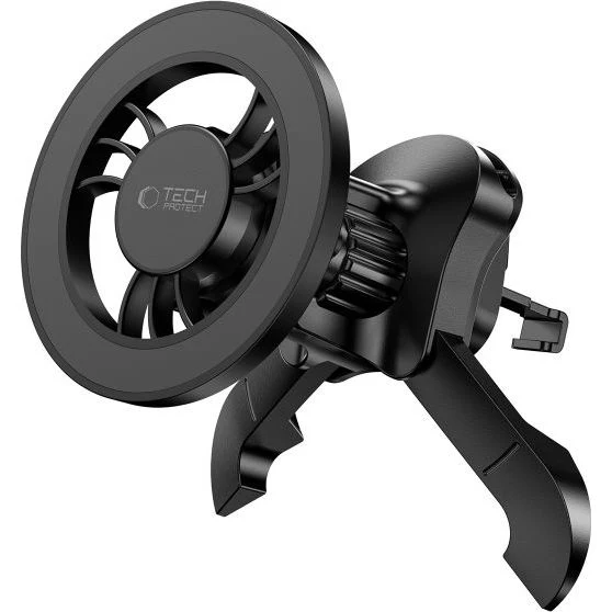 Magnetische Handy-Halterung für Lüftungsgitter, Tech-Protect N56 Magnetic Stable Vent Car Mount, mit MagSafe, Schwarz - Image 4