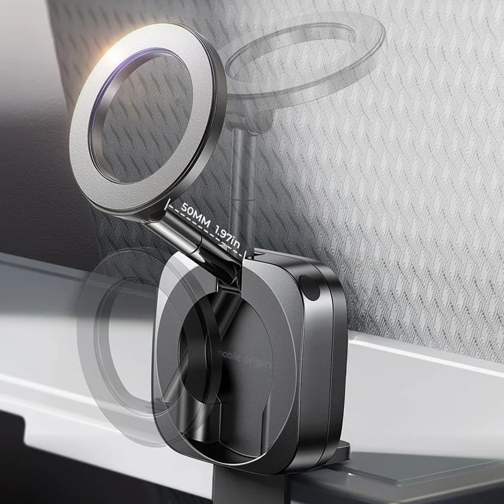 Magnetische Handy-Halterung für Telefon, Mobile Origin Travel Holder mit MagSafe, Schwarz - Image 7