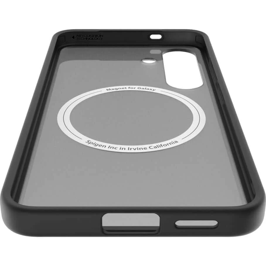 Magnetische-Handyhülle für Galaxy S25, Spigen Capella, Rauchfarben-Schwarz - Image 6