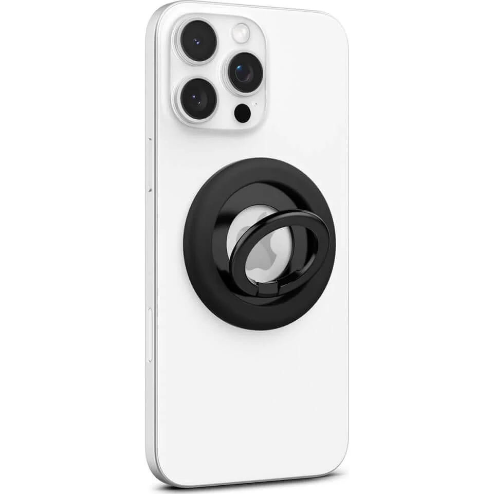 Magnetischer Fingerhalter für MagSafe, Spigen Nano Pop Phone Ring, Schwarz - Image 4