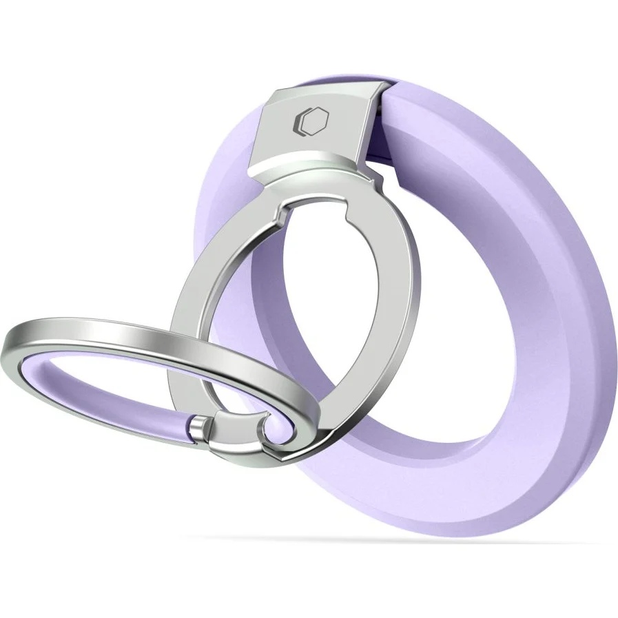 Magnetischer Fingerhalter, Tech-Protect MMR500 Magnetic MagSafe Ring, Telefonhaler, Violett