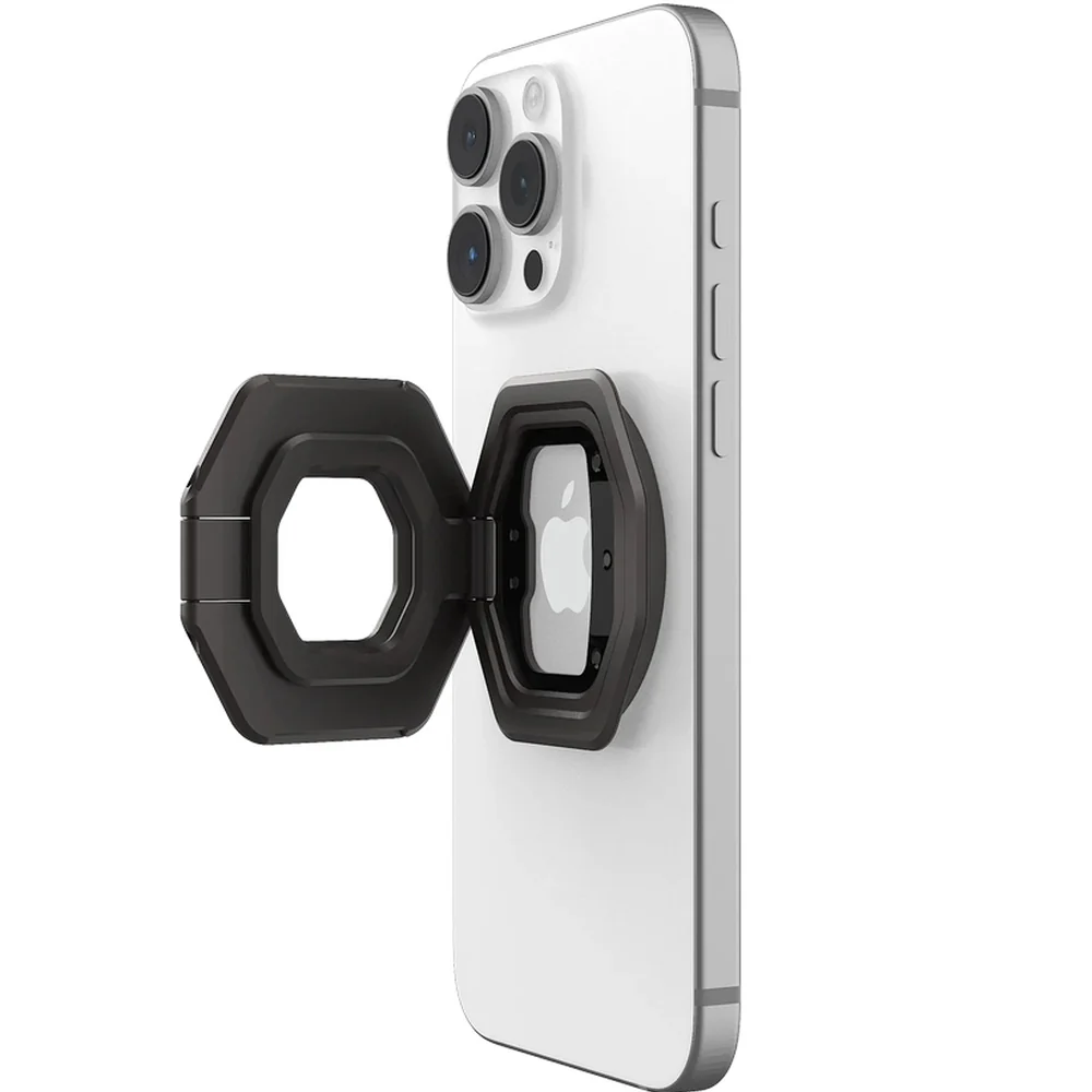 Magnetischer Fingerhalter Urban Armor Gear Monarch Dual Magnetic Ring Stand für MagSafe, Metallgrau - Image 2