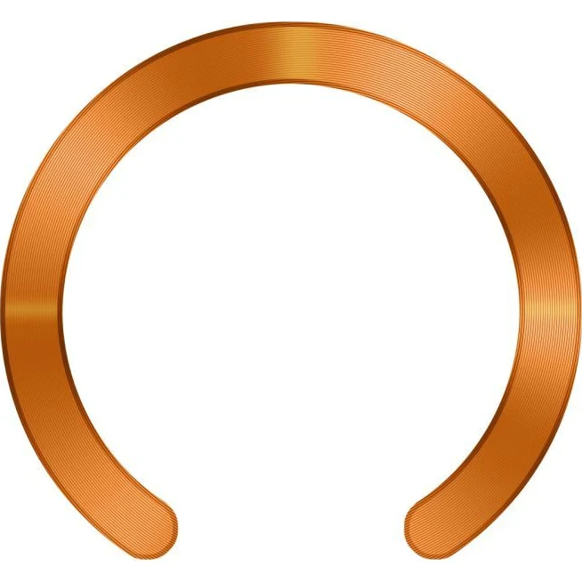 Magnetplatten Tech-Protect MMP-210 Magnetic MagSafe Ring für Hüllen ohne Magsafe, Schwarz / Orange - Image 2