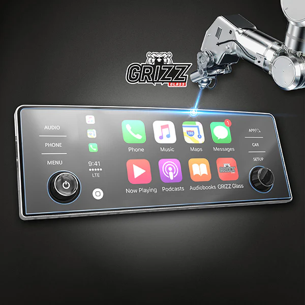 Matte Autodisplayfolie für BAIC BEIJING 3 8" (2024-2025), Grizz Protector - Image 6