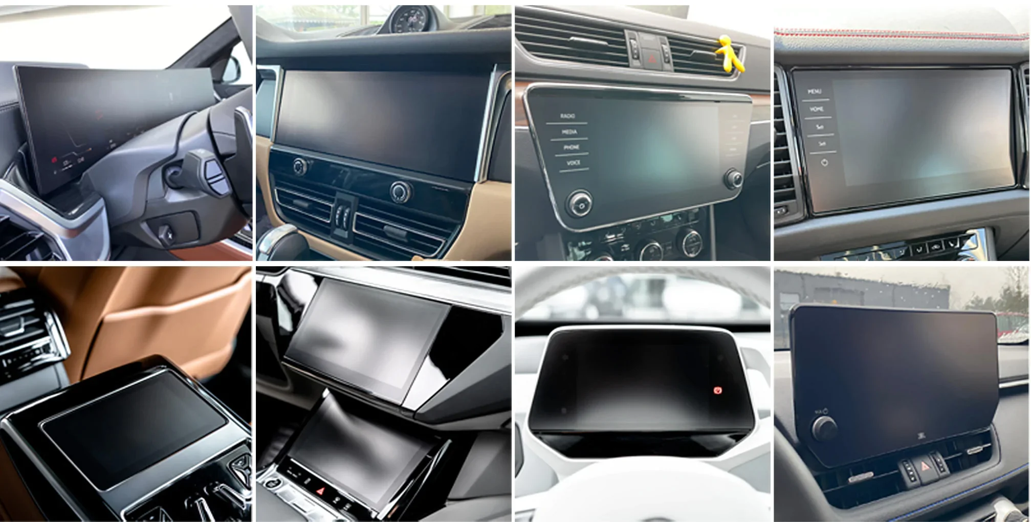 Matte Autodisplayfolie für Nissan Qashqai 2 (2013-2021), Grizz Protector - Image 7