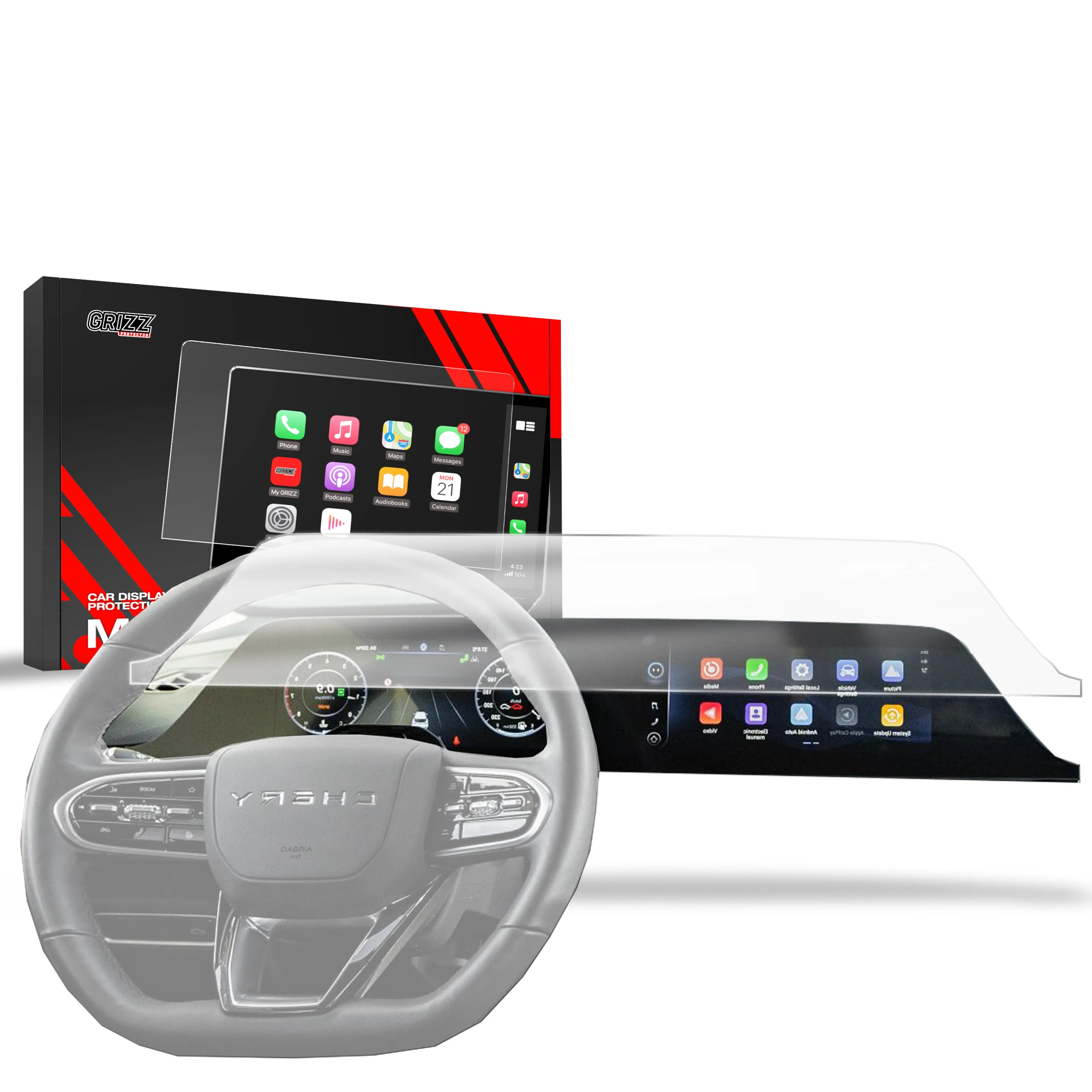 Matte Autodisplayfolie für OMODA 5 (2022-2024), Grizz Protector