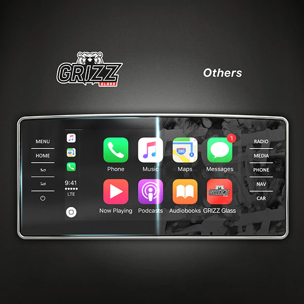 Matte Autodisplayfolie für Volkswagen Caravelle Discover Media, Grizz Protector - Image 3