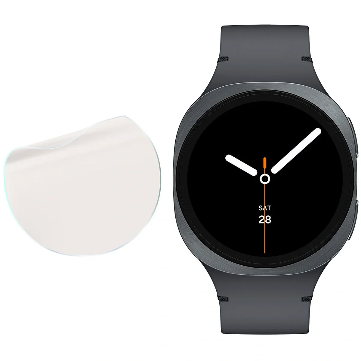 Matte Folie für Galaxy Watch 8 40 mm, Bizon Watch Film Sun Duo, 2 Stück - Image 4