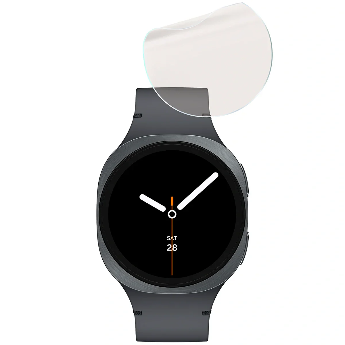 Matte Folie für Galaxy Watch 8 40 mm, Bizon Watch Film Sun Duo, 2 Stück - Image 5