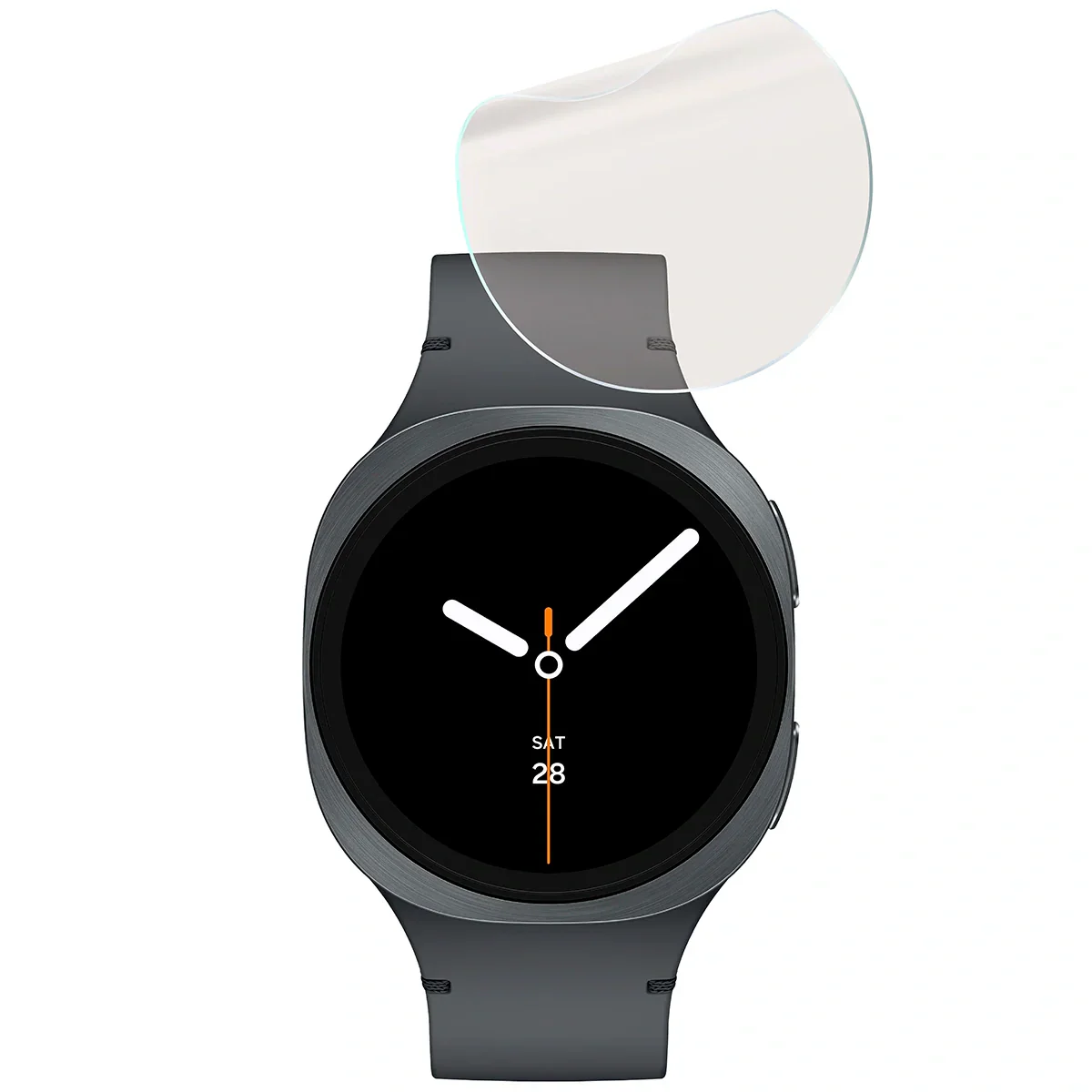 Matte Folie für Galaxy Watch 8 44 mm, Bizon Watch Film Sun Duo, 2 Stück - Image 5