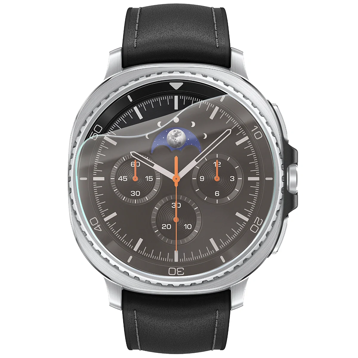 Matte Folie für Galaxy Watch 8 Classic 46 mm, Bizon Watch Film Sun Duo, 2 Stück - Image 2