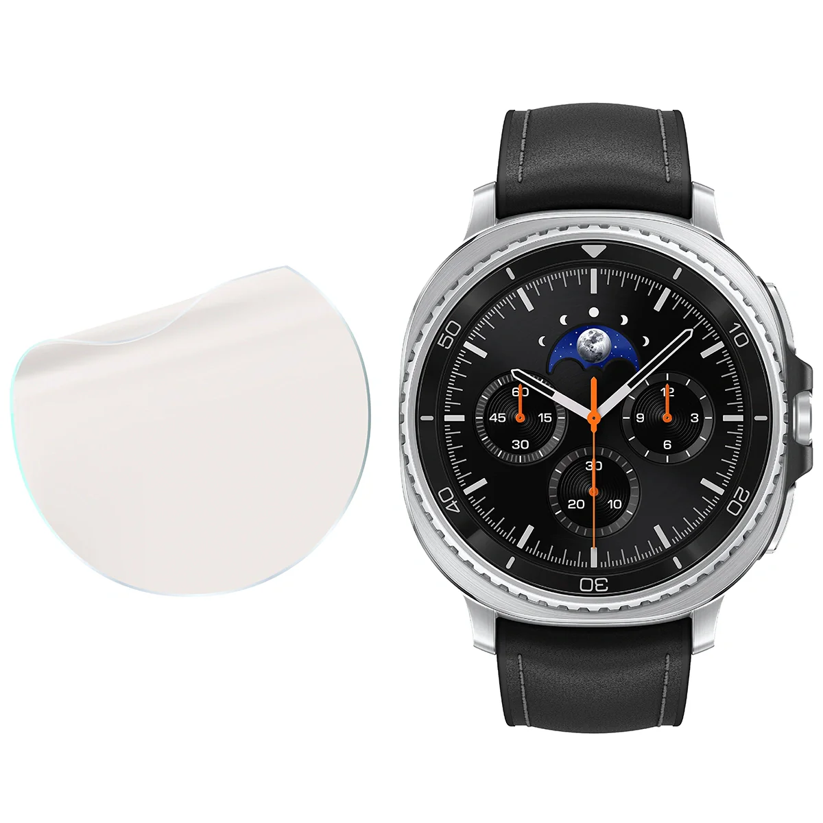 Matte Folie für Galaxy Watch 8 Classic 46 mm, Bizon Watch Film Sun Duo, 2 Stück - Image 4