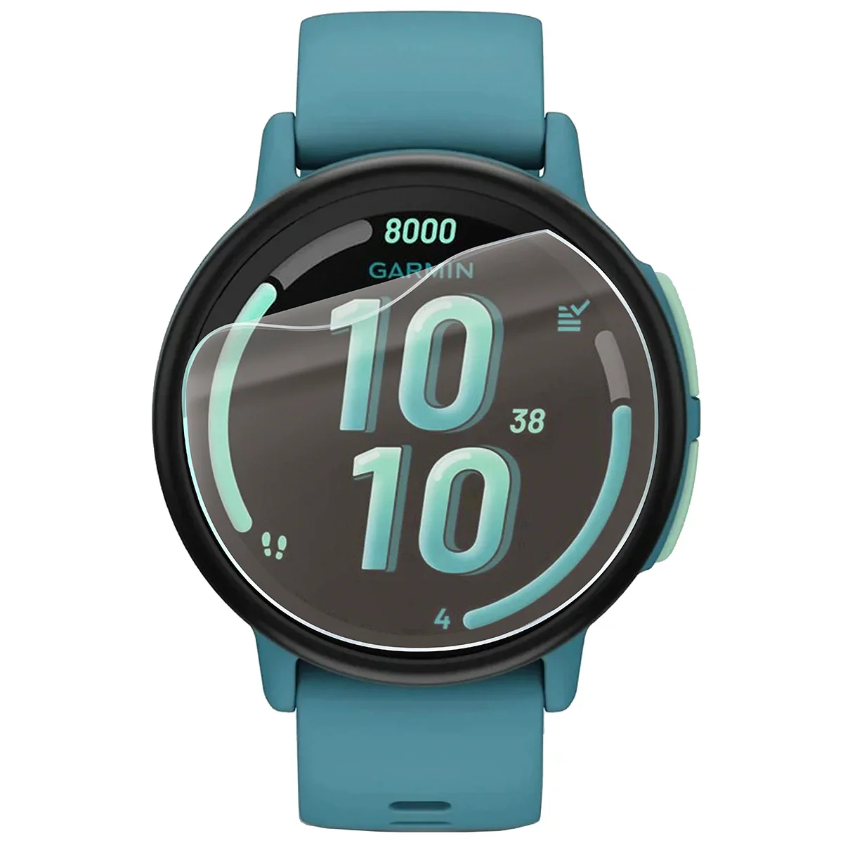 Matte Folie für Garmin Bounce 2, Bizon Watch Film Sun, 1 Stück - Image 2