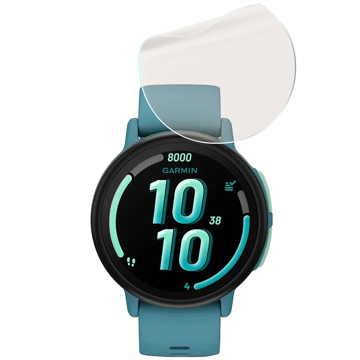Matte Folie für Garmin Bounce 2, Bizon Watch Film Sun, 1 Stück - Image 5