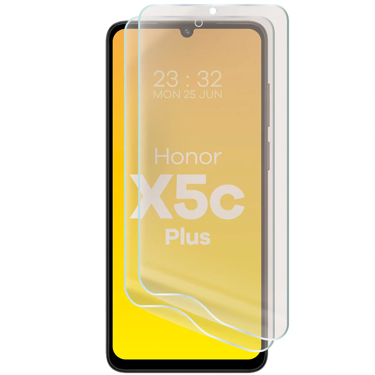 Matte Folie für Honor X5c Plus, Bizon Film Sun Duo, 2 Stück - Image 5