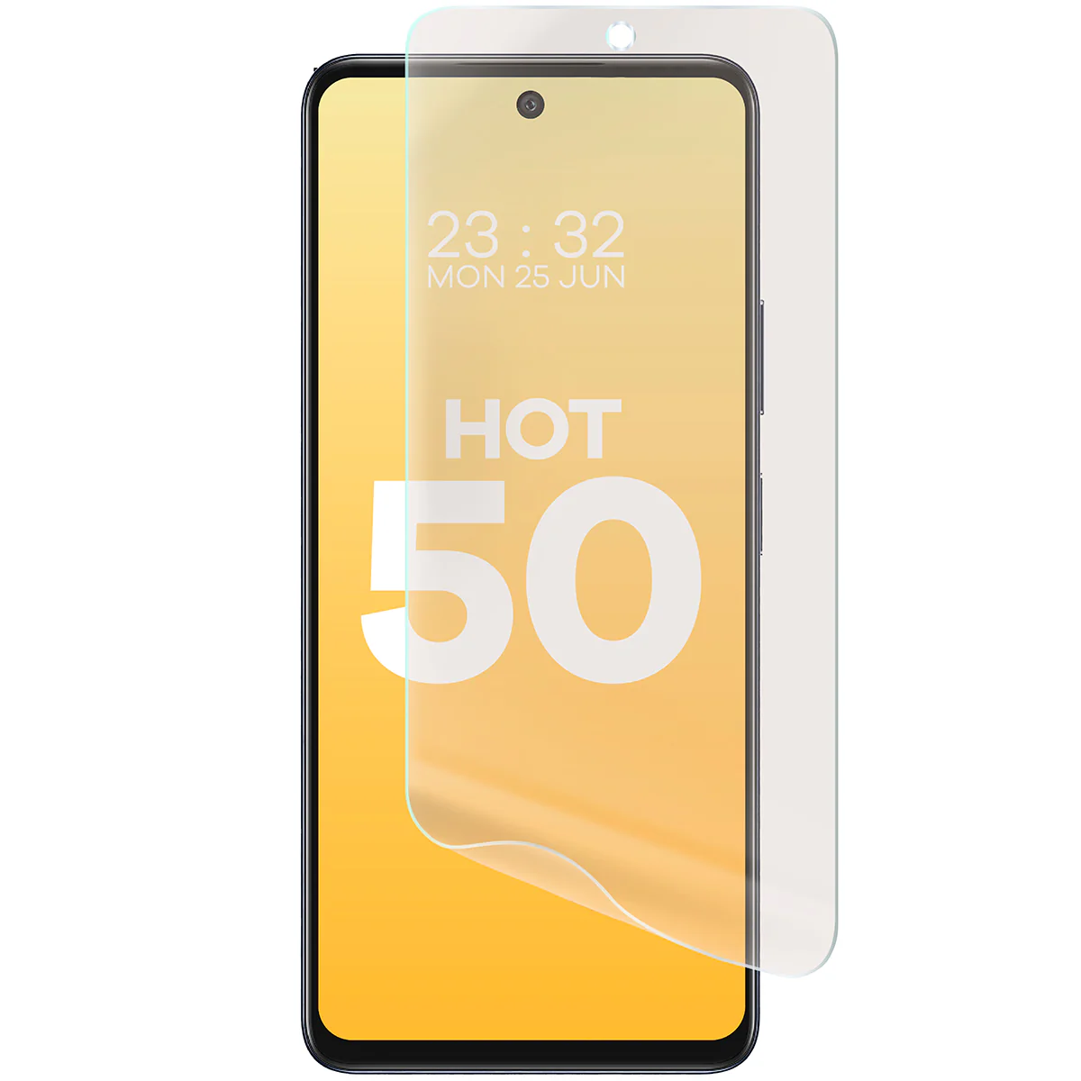 Matte Folie für Infinix Hot 50 4G, Bizon Film Sun Duo, 2 Stück - Image 5