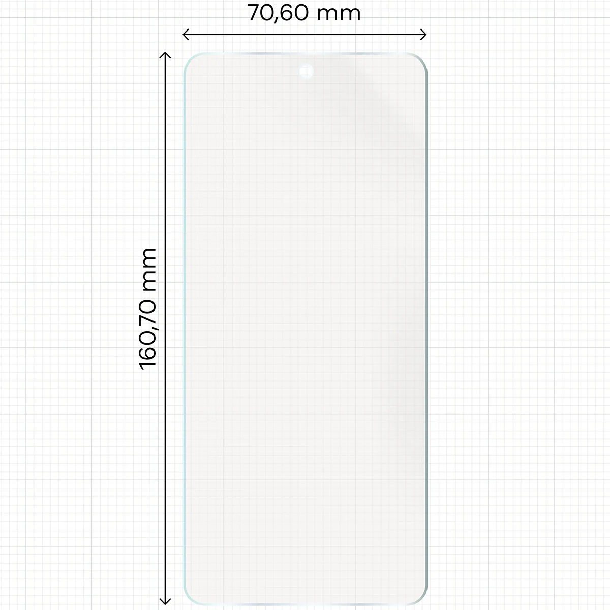 Matte Folie für Motorola Moto G56 5G, Bizon Film Sun Duo, 2 Stück - Image 2
