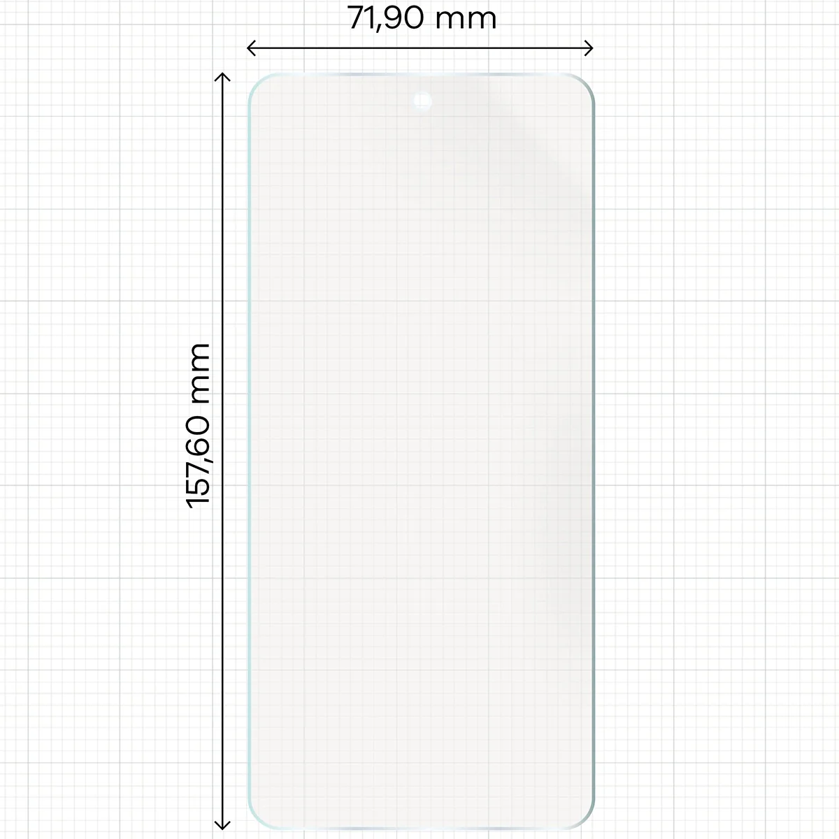 Matte Folie für Motorola Moto G86 5G, Bizon Glass Film Sun Duo, 2 Stück - Image 2