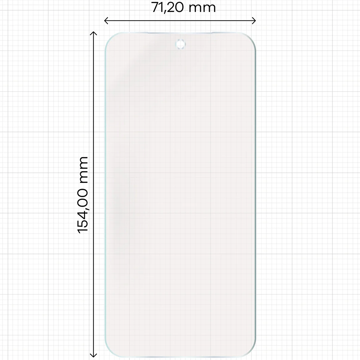 Matte Folie für Oppo Find X9, Bizon Film Sun, 1 Stück - Image 2