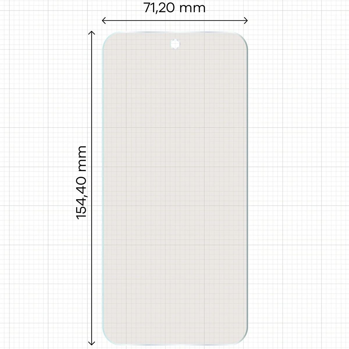 Matte Folie für Oppo Reno 15, Bizon Film Sun, 1 Stück - Image 2