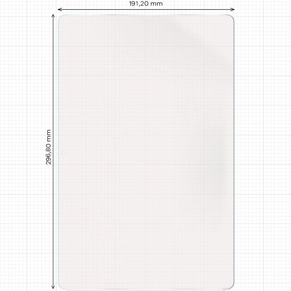 Matte Folie für Samsung Galaxy Tab S10 FE Plus, Bizon Tab Film Sun Duo, 2 Stück - Image 2