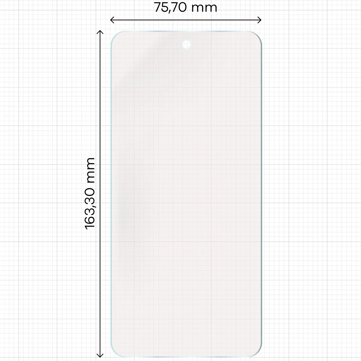 Matte Folie für T Phone 3 Pro, Bizon Film Sun, 1 Stück - Image 2