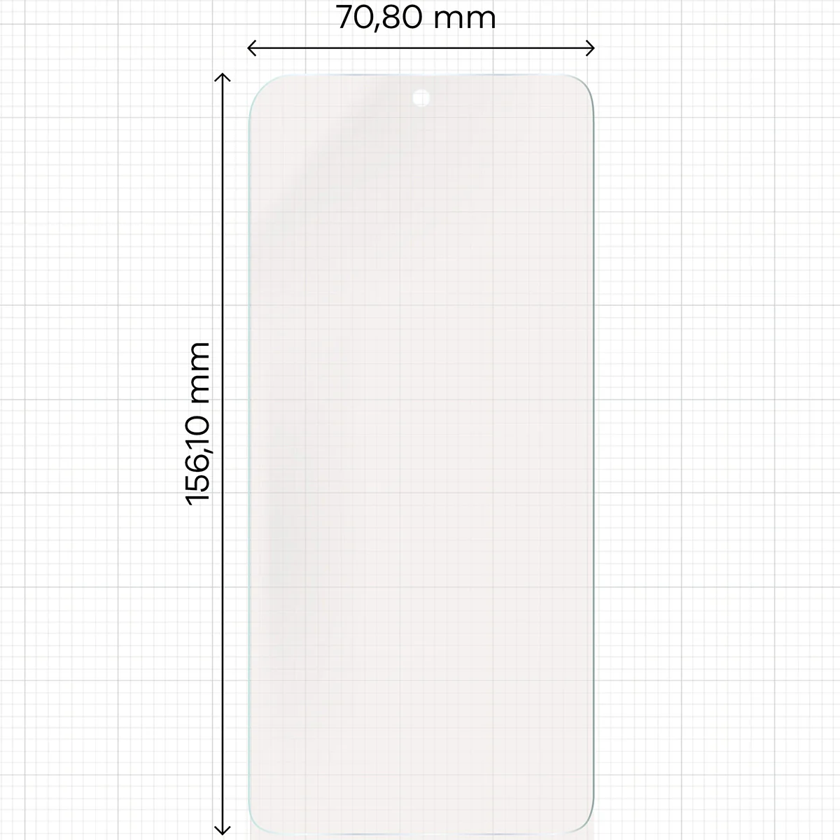 Matte Folie für Xiaomi POCO F7 Pro, Bizon Film Sun, 1 Stück - Image 2