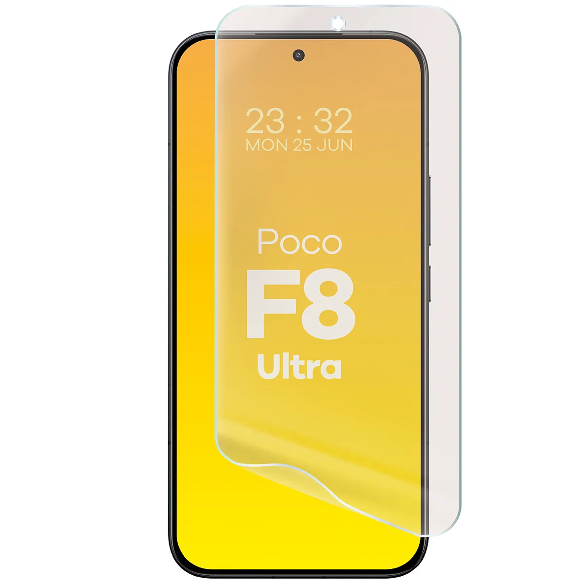 Matte Folie für Xiaomi POCO F8 Ultra, Bizon Film Sun, 1 Stück - Image 5