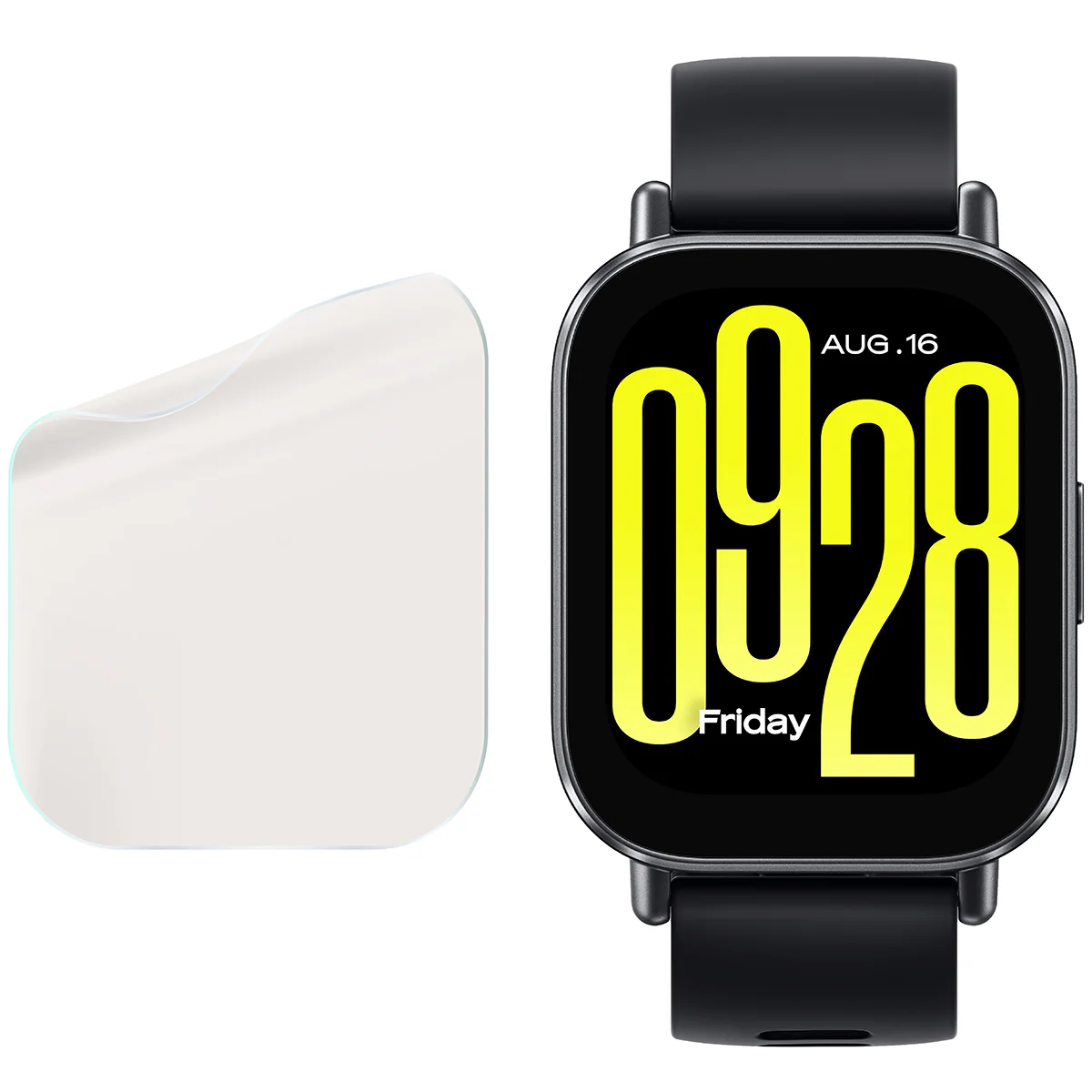 Matte Folie für Xiaomi Redmi Watch 5 Active, Bizon Watch Film Sun Duo, 2 Stück - Image 4