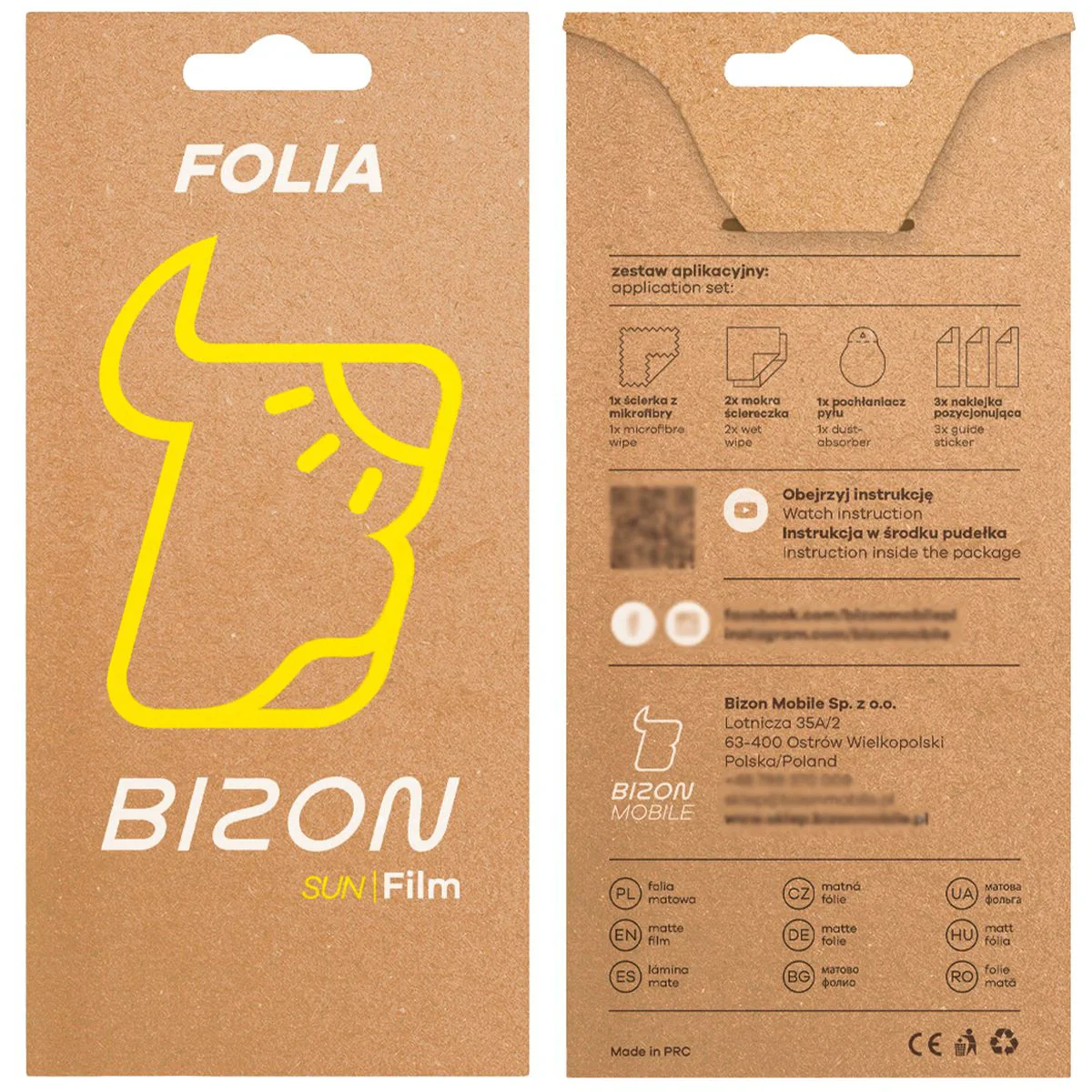 Matte Folie für Xiaomi Watch S4 41 mm, Bizon Watch Film Sun - Image 6