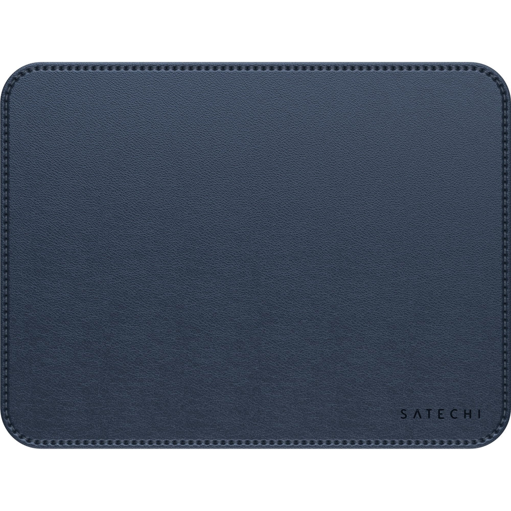 Mauspad aus veganem Leder für den Schreibtisch, Satechi Premium Mouse Pad, Blau - Image 4