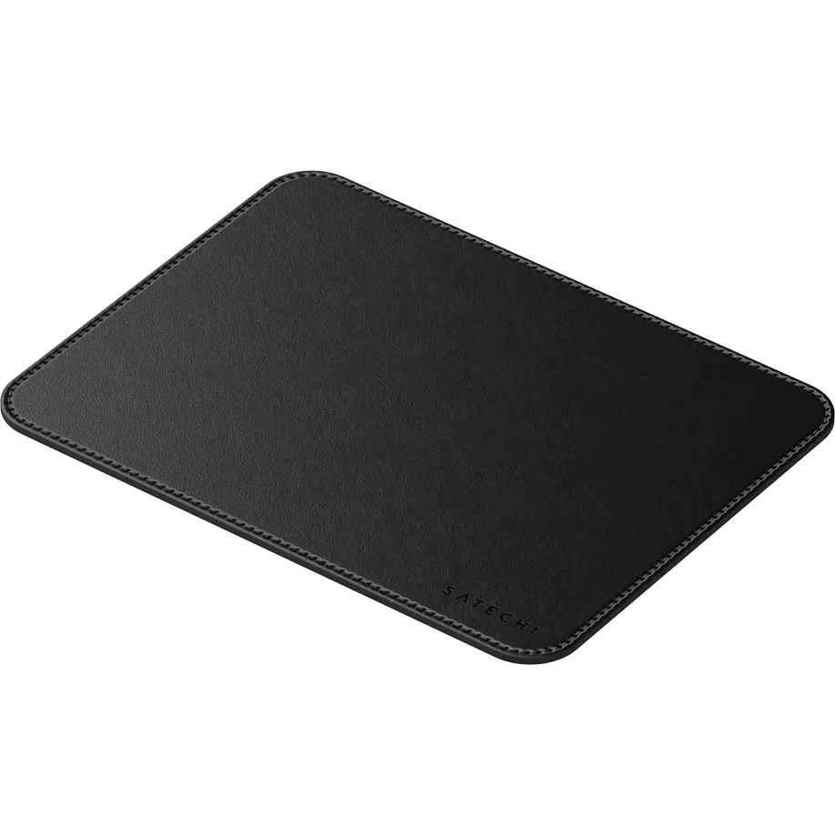Mauspad aus veganem Leder für den Schreibtisch, Satechi Premium Mouse Pad, Schwarz - Image 6
