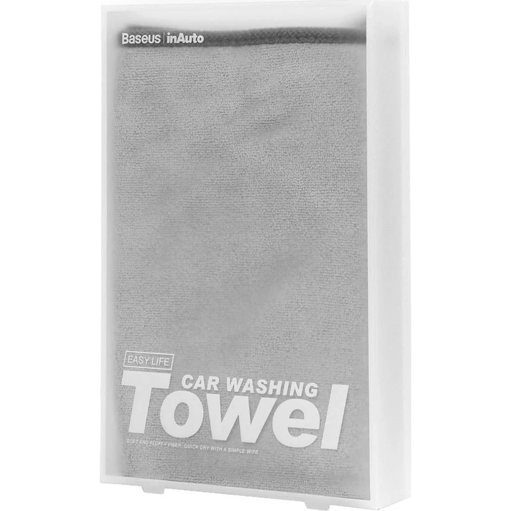 Mikrofasertuch/-handtuch für das Auto Baseus Car Washing Towel 40 x 40 cm, 2 Stück, Grau - Image 11