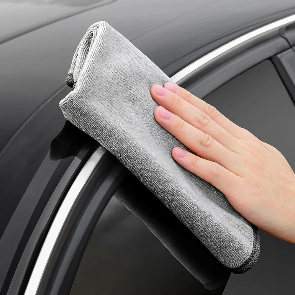 Mikrofasertuch/-handtuch für das Auto Baseus Car Washing Towel 40 x 40 cm, 2 Stück, Grau - Image 6