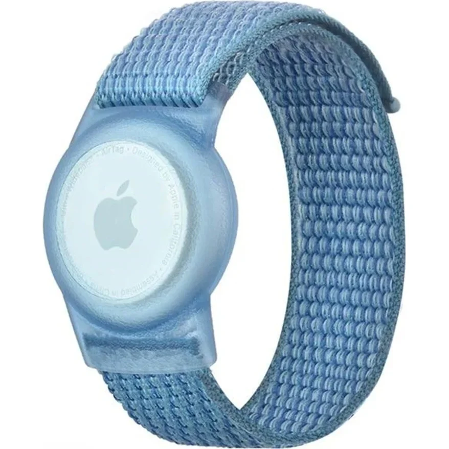 Mobile Origin Schutzhülle mit Armband für Kinder Apple AirTag, Blau - Image 2