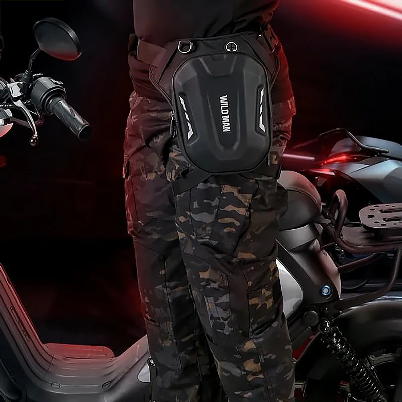 Motorrad- und Fahrradtasche WILDMAN L1 3L, Schwarz - Image 4