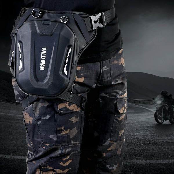 Motorrad- und Fahrradtasche WILDMAN L1 3L, Schwarz - Image 6