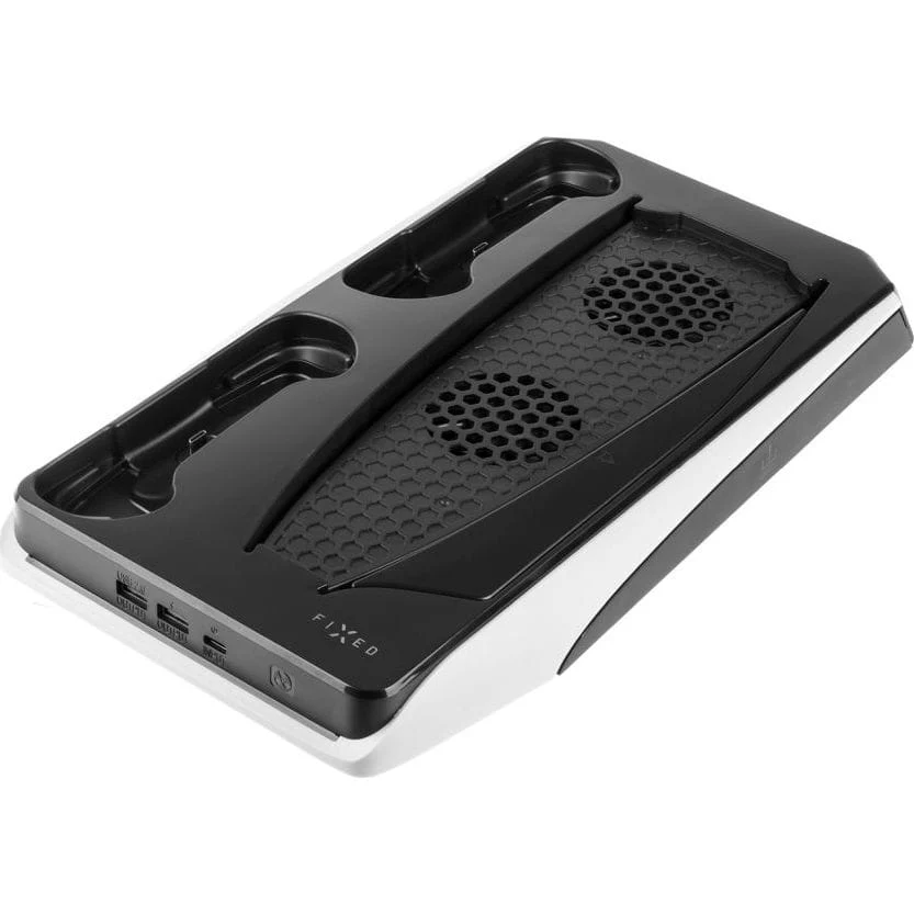 Multifunktionale Ladestation mit Kühlfunktion für PlayStation 5, Fixed Multifunctional Stand Station, Schwarz und Weiß - Image 11