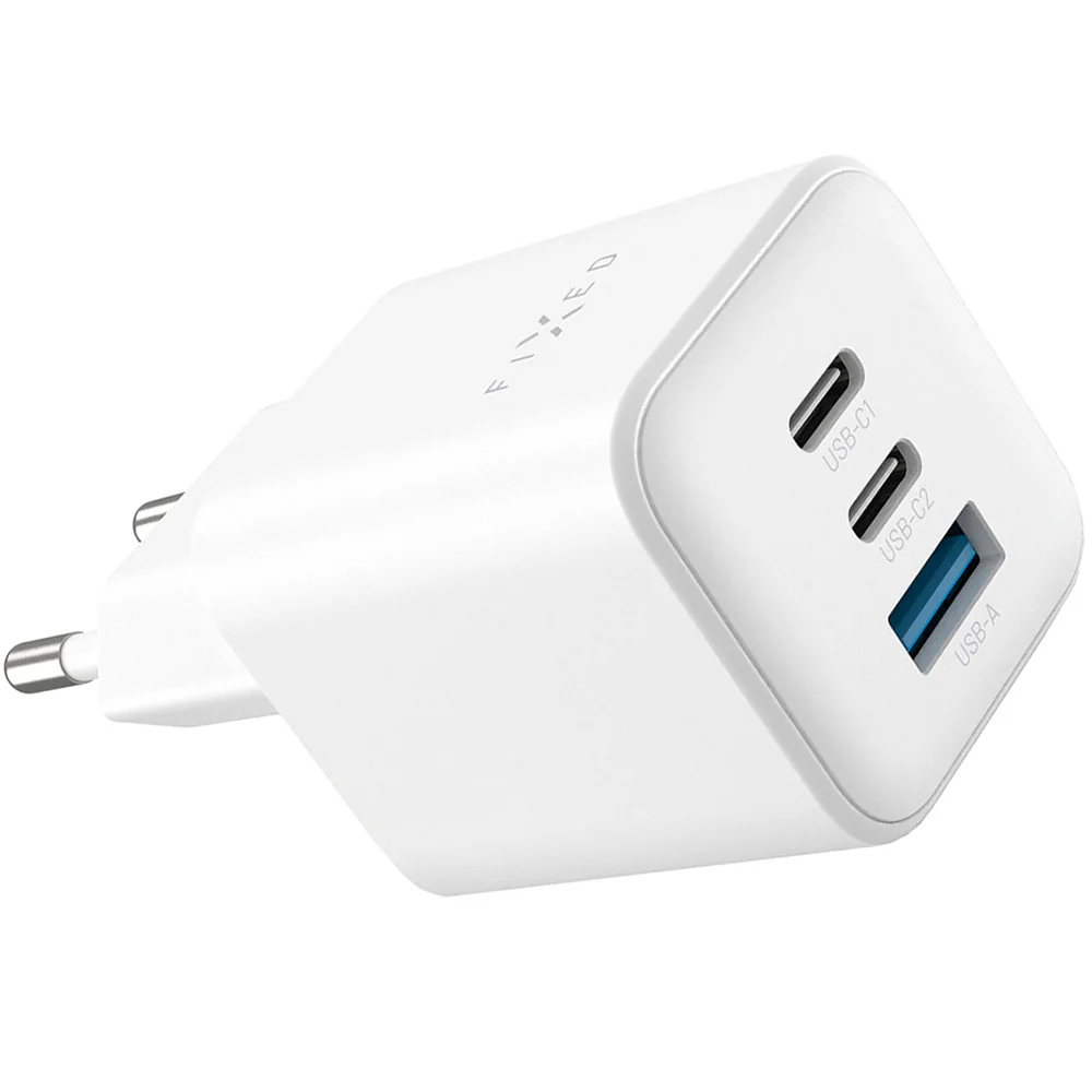 Netzladegerät GaN 1x USB-A 2x USB-C PD 3.0, 65W, QC 4.0, AFC, FCP, SCP, Kompakt, Fixed Mini PD 65 GaN Charger, Weiß - Image 9