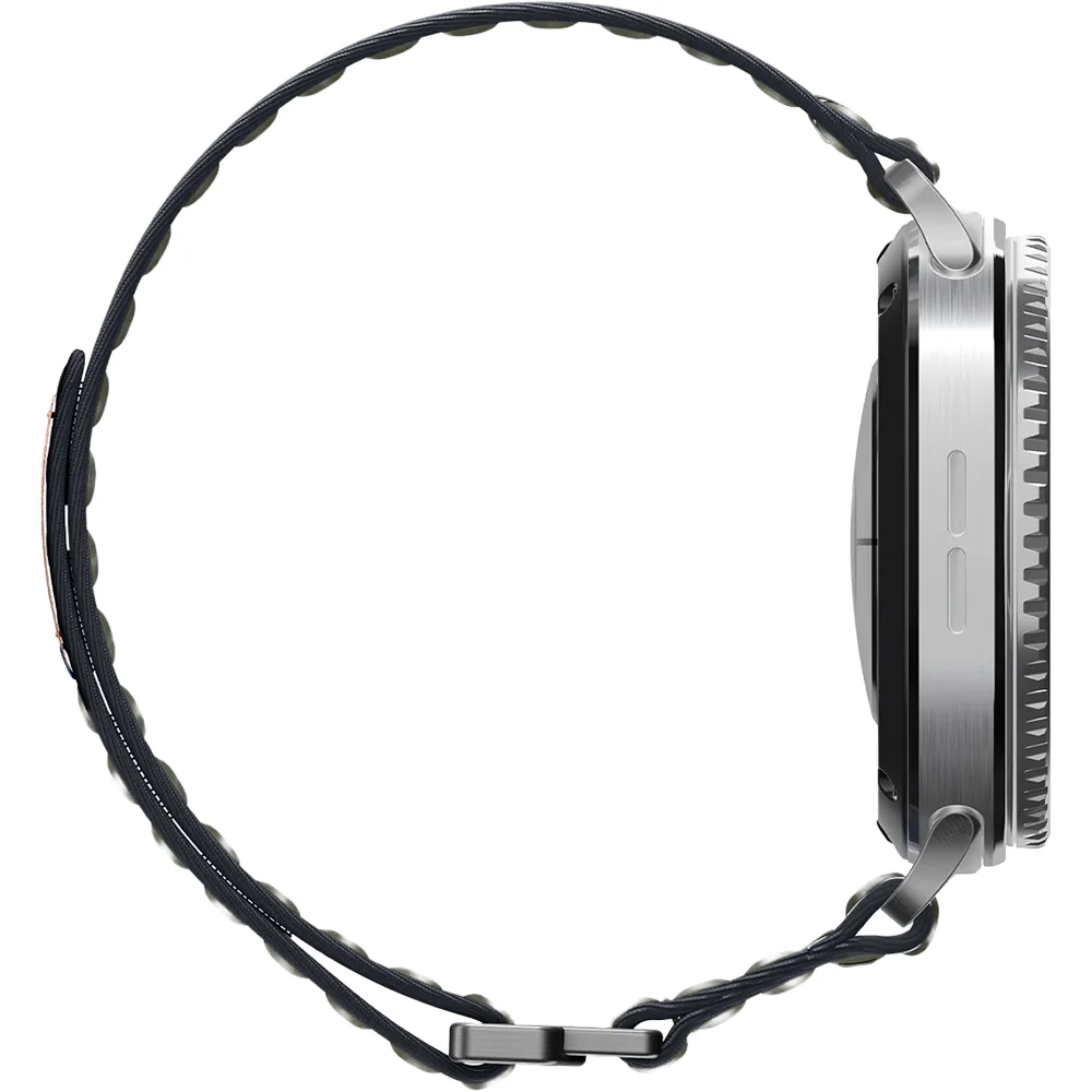 Nylon Armband für Galaxy Watch 8 / 8 Classic, Spigen WBF0, Dunkelgrün - Image 9